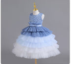 Vestido Infantil Tule Camadas