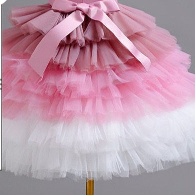 Vestido Infantil Tule Camadas