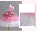 Vestido Infantil Tule Camadas