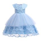 Vestido de Festa Infantil Festa Barra Detalhes