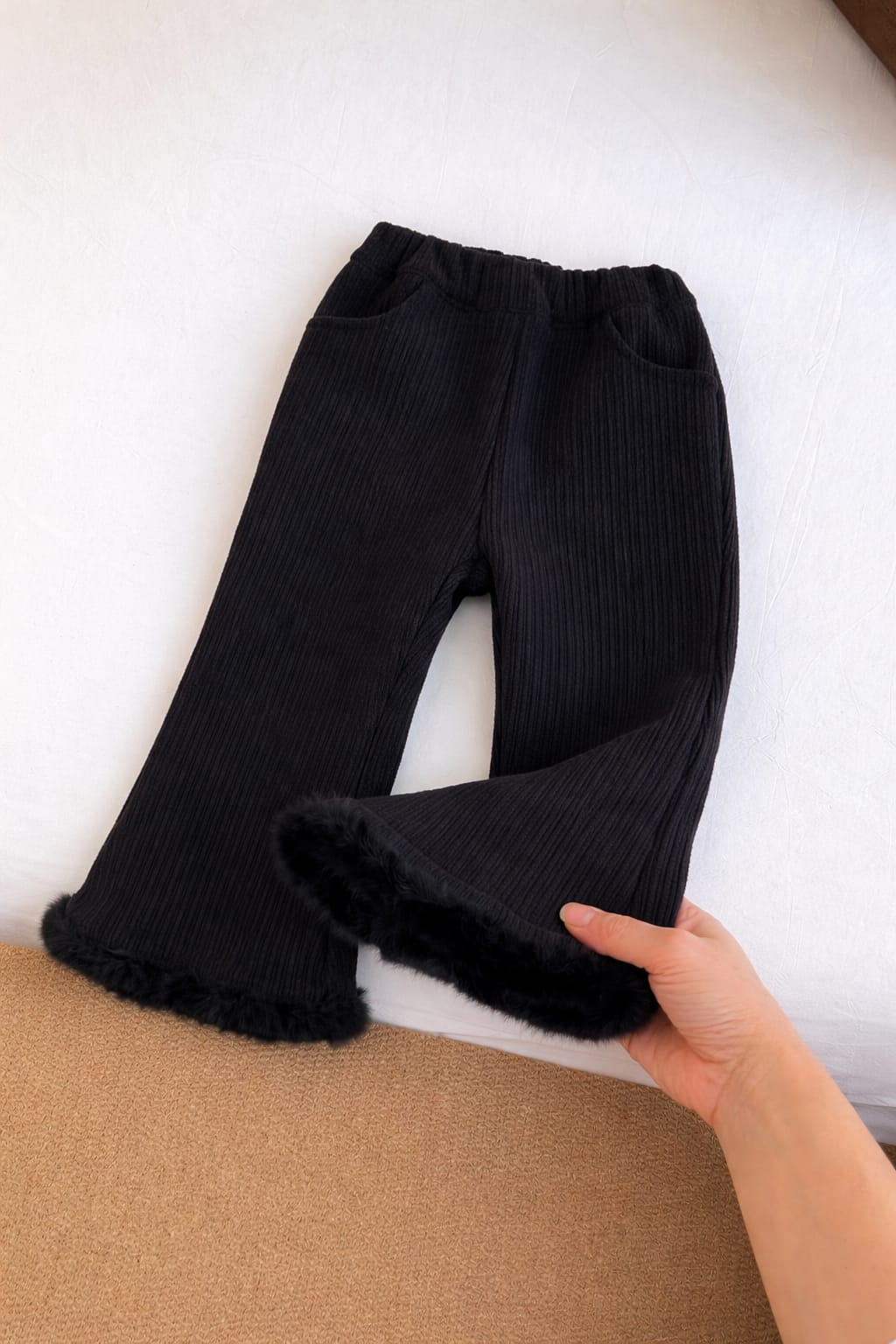 Calça Infantil Inverno Barra de Plush