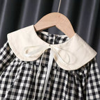 Vestido Infantil Xadrez Golinha
