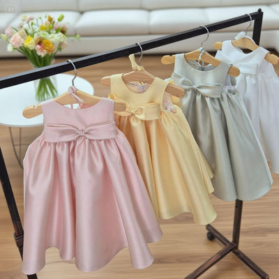Vestido De Festa Infantil Lacinho